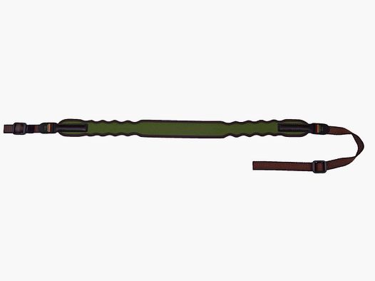 Niggeloh Gewehrriemen Elegant Neopren für Flinte Olivgrün