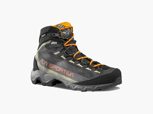 BOOTS – MEN – LA SPORTIVA – AEQUILIBRIUM HIKE GTX Carbon/Papaya