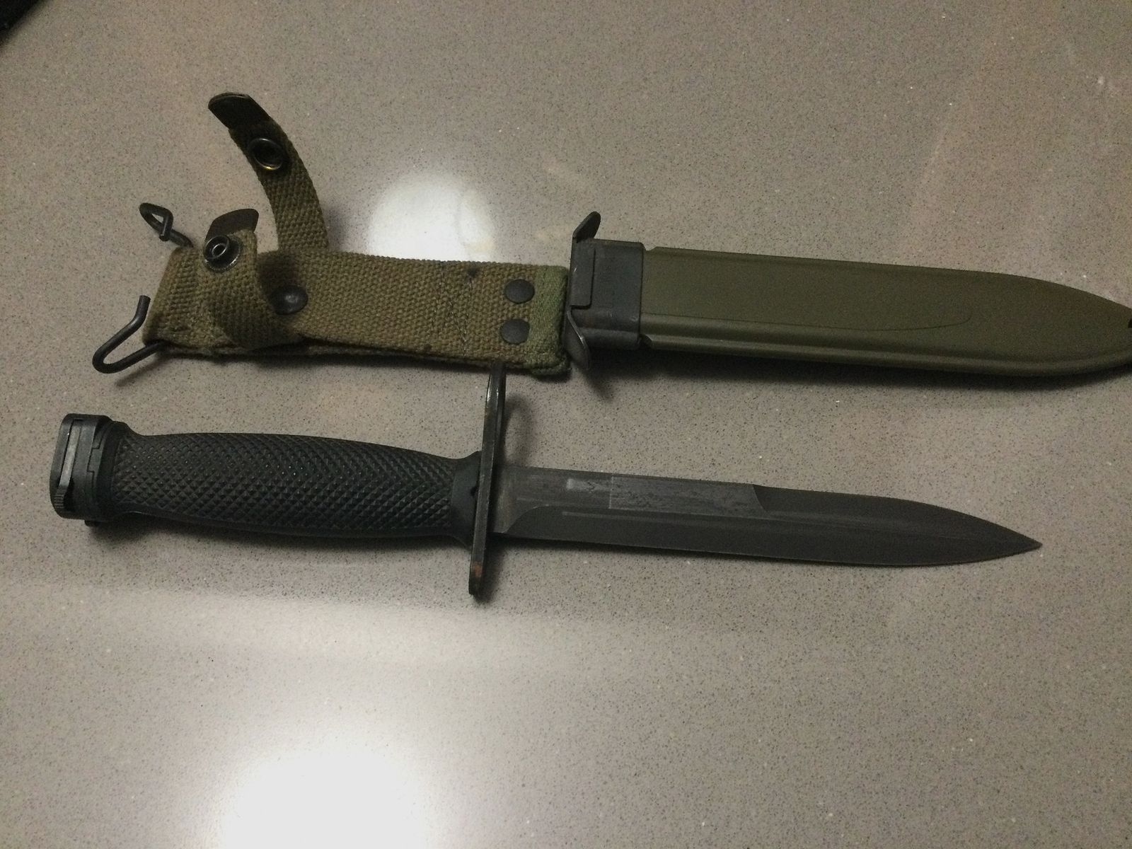 U.S M8AI Bayonet Knife, Messer. Schöne Erhaltung, guter Zustand
