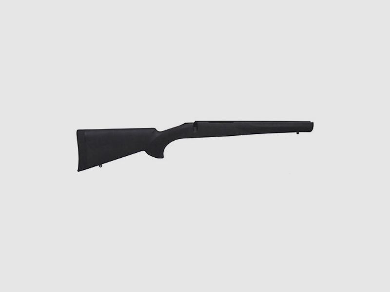 Howa-1500 HOGUE OVER-MOLDED Vollgummischaft "Schwarz" mit Full Length Aluminium Bedding Block für Heavy Barrel