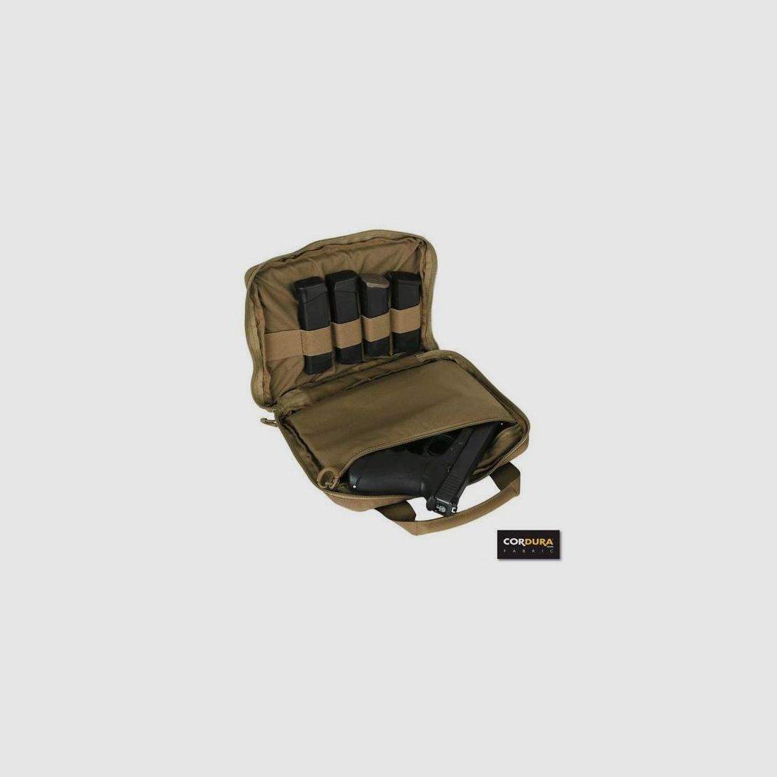 101 Inc. - Pistolen-Tragetasche - Cordura - Schwarz - 359433, Bild 4 von 4