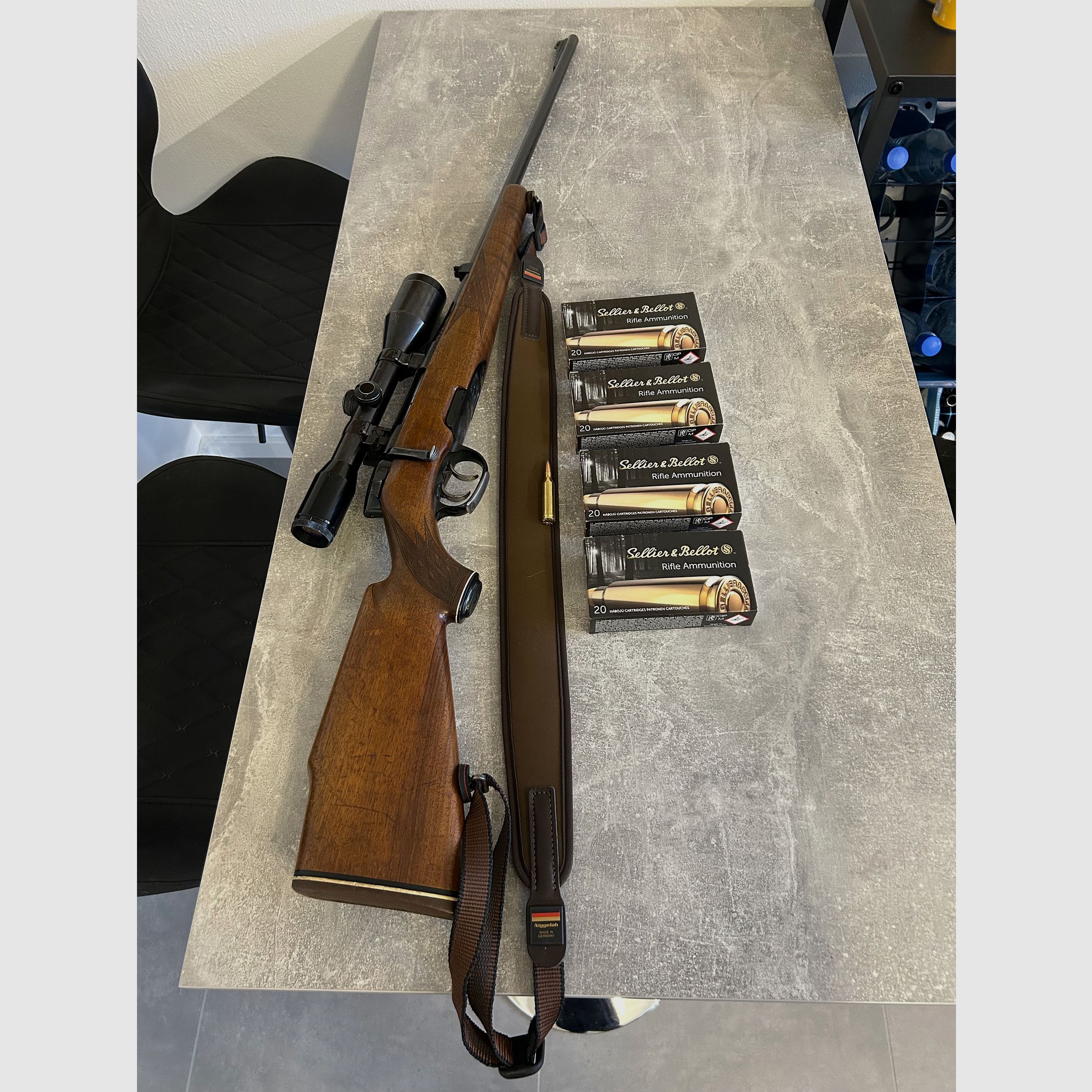 Steyr .243Win Reppetierbüchse