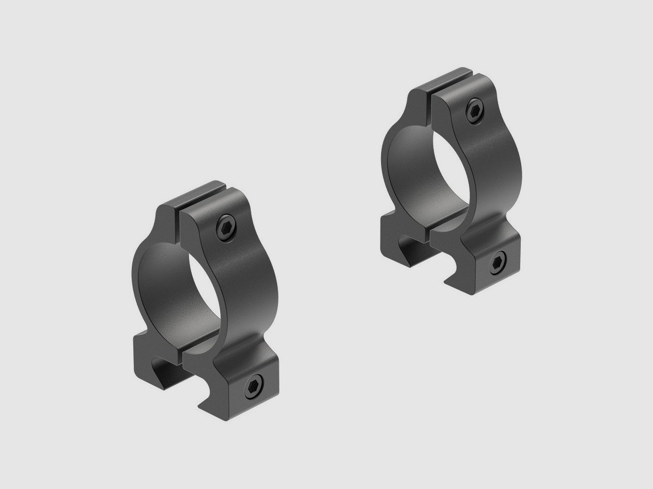 Montageringe für Leupold Rifleman .22 - 25,4mm - Matt