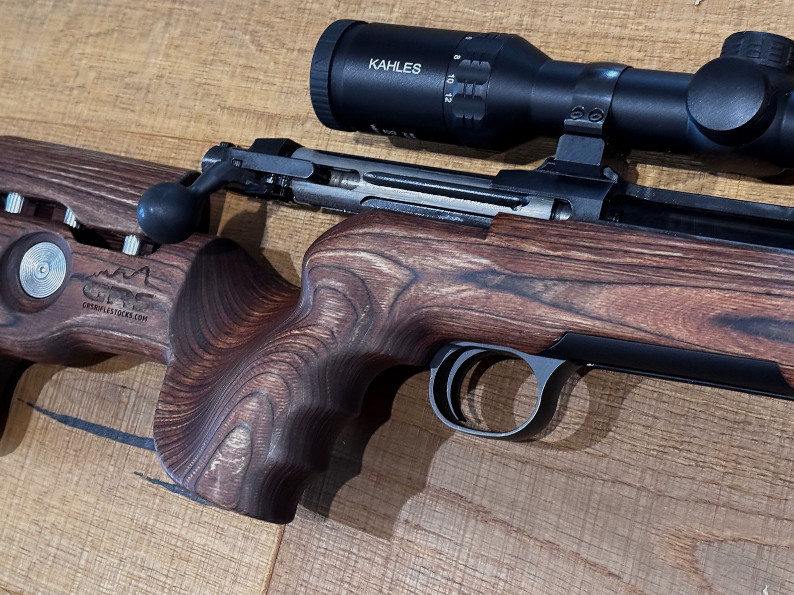 Acción de acero HS .308 Win completa con culata GRS