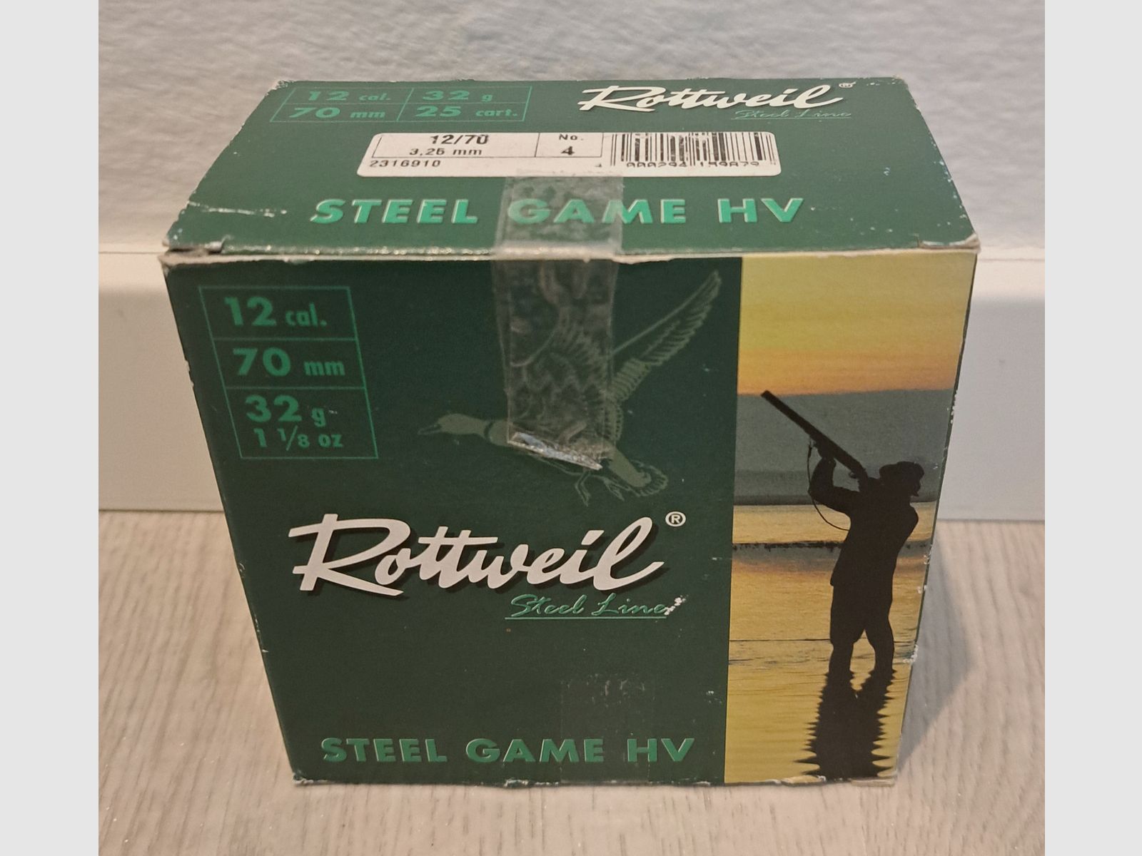 450 shots Various hunting shotgun and rifle ammunition caliber 12/70 lot