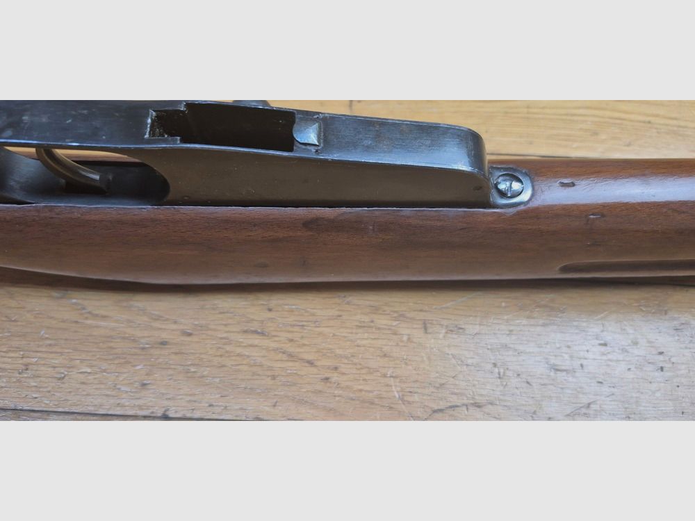 Very nice carbine Truppe Speciale Carcano Model 1938 (91/38 TS) – Arsenal of Terni – Cal. 6.5×52 – Mono-matriculation – Very nice wood – Excellent mechanical condition – Nice barrel with sharp rifling up to the muzzle – Weapon from 1940 – TBE++/TBE+++, image 13 of 34