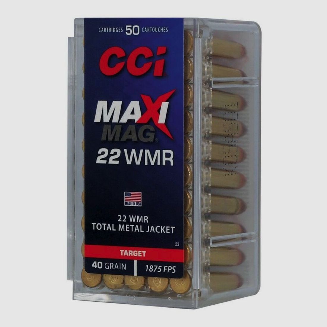 CCI Maxi-Mag TMJ 40grs 50St .22wmr