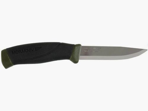Outdoor und Aufbrechmesser Morakniv Companion Militärgrün