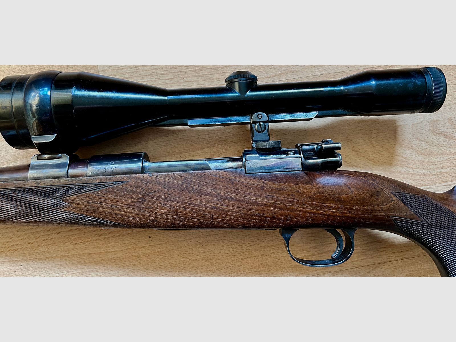 Mauser 98er Repetierer 9,3x 62 mit Zeiss 8x56 SCHNÄPPCHEN im Bestzustand
