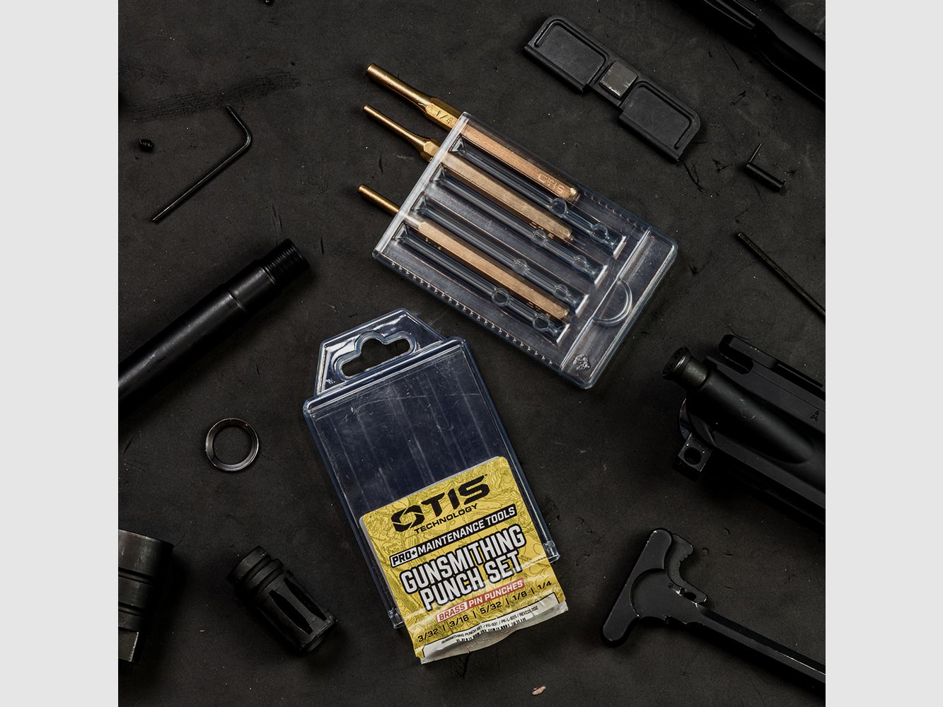 Otis Pro+ tige de nettoyage 5 pièces (laiton)