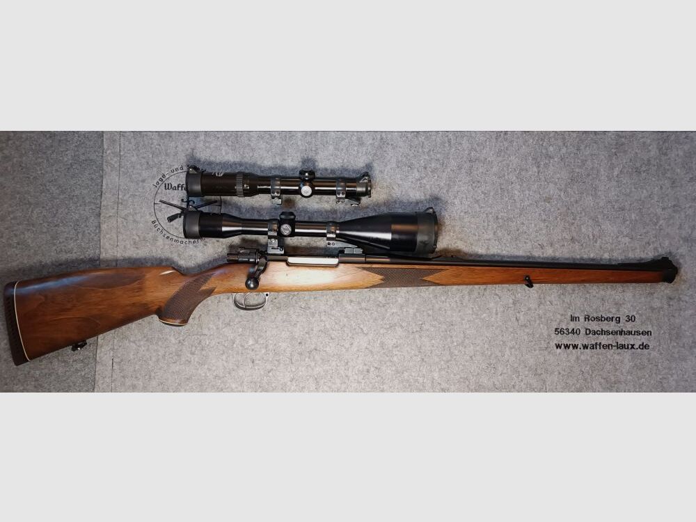 CZ BRNO Frankonia 98er Stutzen mit zwei ZF + Rückstecher Abzug