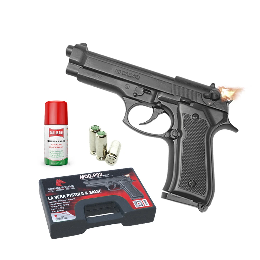 420.001 -Pistola a salve P92 – Black