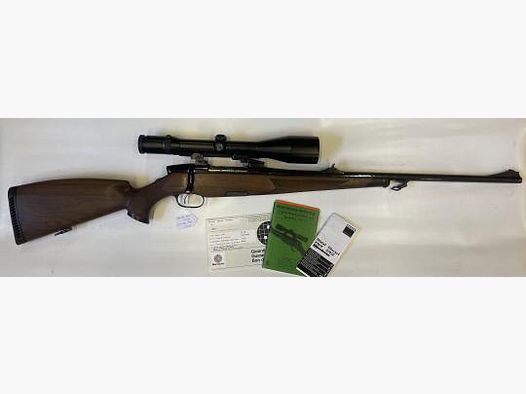 Steyr Mannlicher Luxus, Kal. .30-06, Zeiss Diavari ZM 3-12x56, EAW-Schwenkmontage