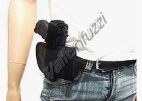 Fondina multifunzionale in nylon per pistole di medie dimensioni