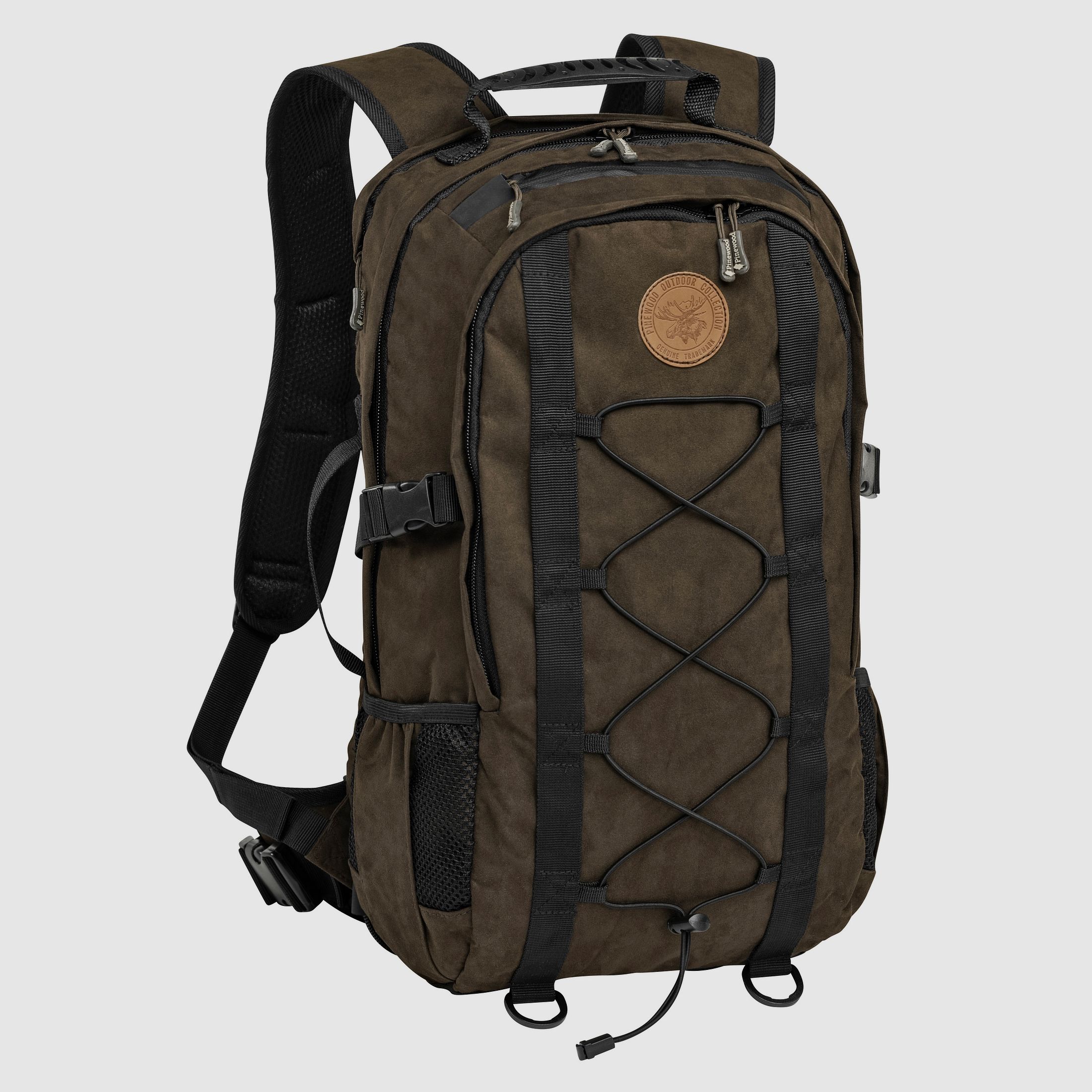 Pinewood Jagdrucksack 22l. m. Futteral wildlederbraun