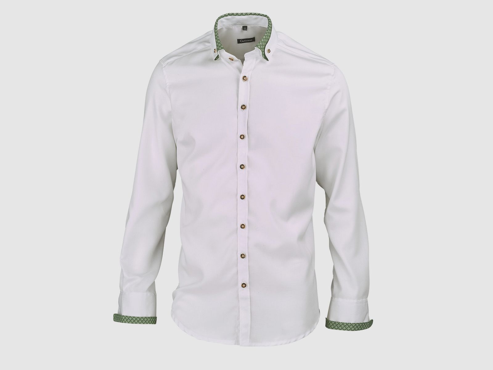 Gipfelstürmer Langarmhemd Slim Fit
