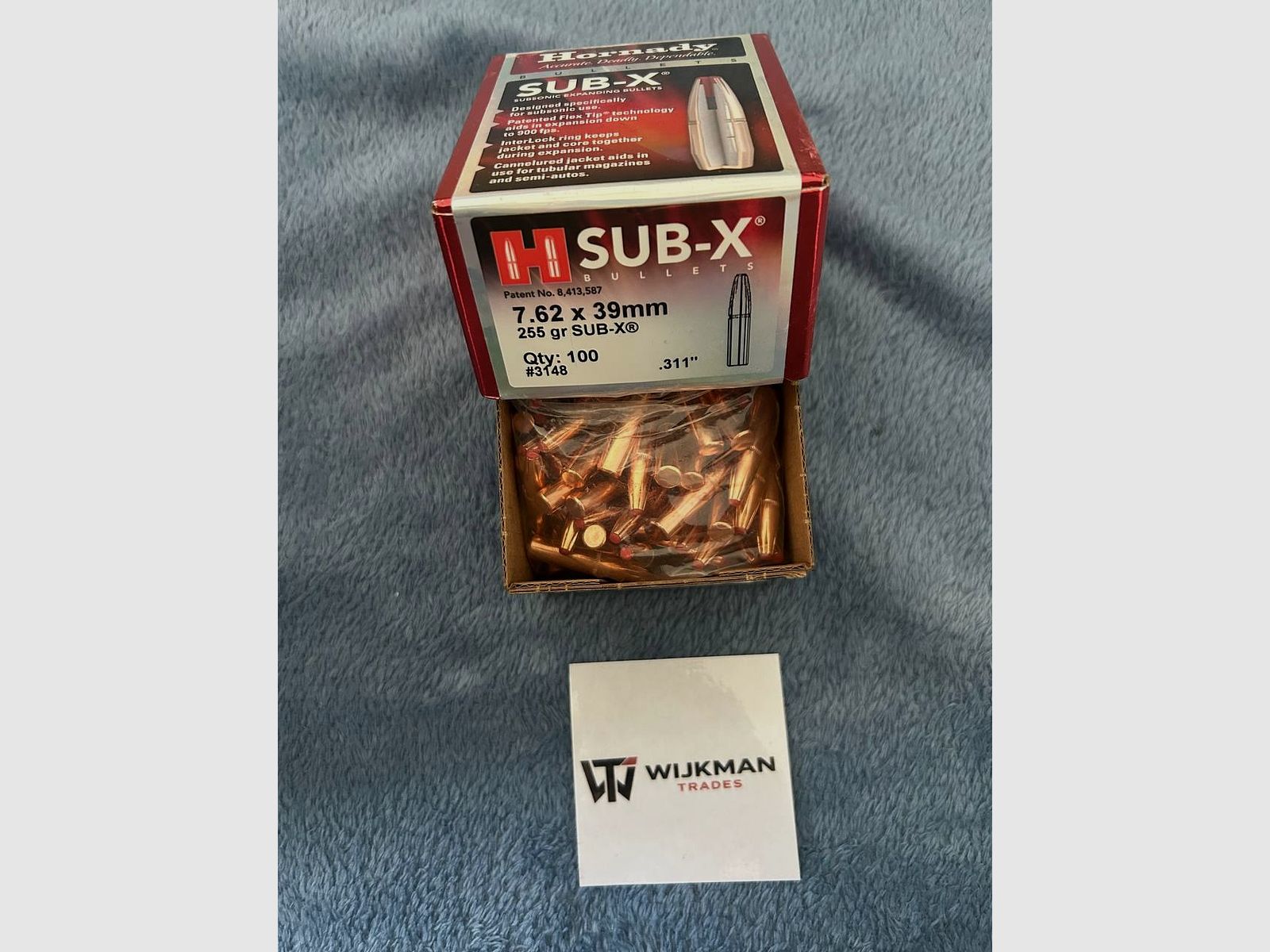 new box with 7.62x39 SUB-X 255gr