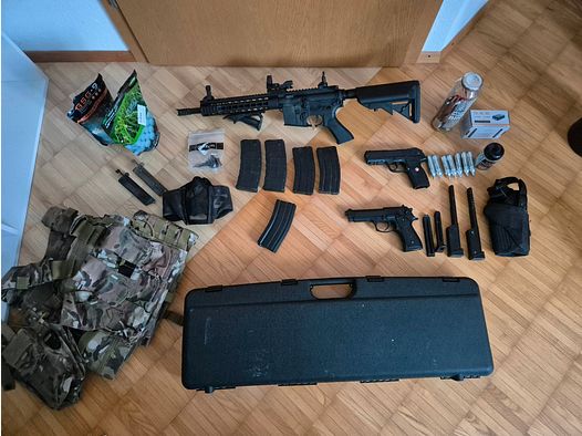 Airsoft uitrusting compleet