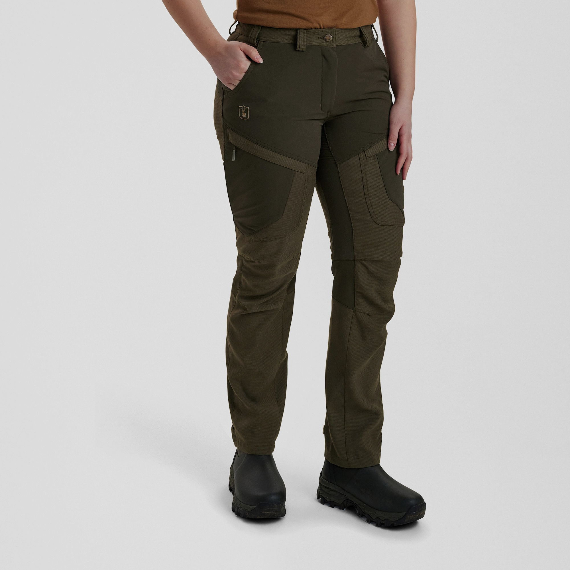 Deerhunter Lady Ann Extreme Pantaloni Verde Palma 36