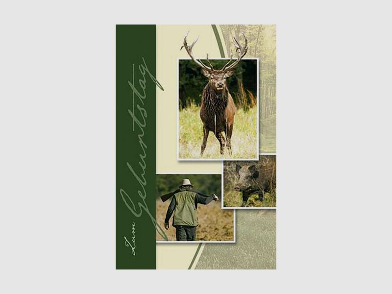 Fritzmann Geburtstags Karte Jagd