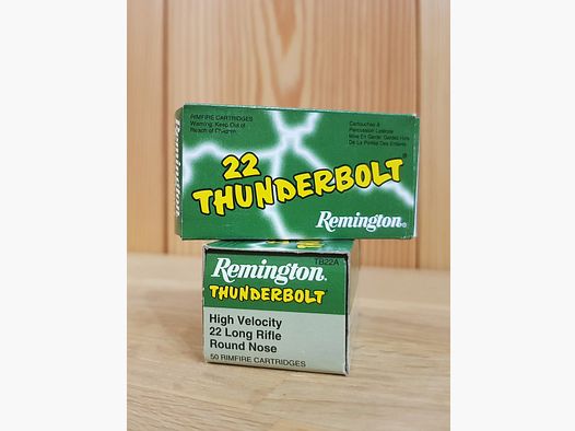REMINGTON MUNITIONEN Kal. 22 THUNDERBOLT