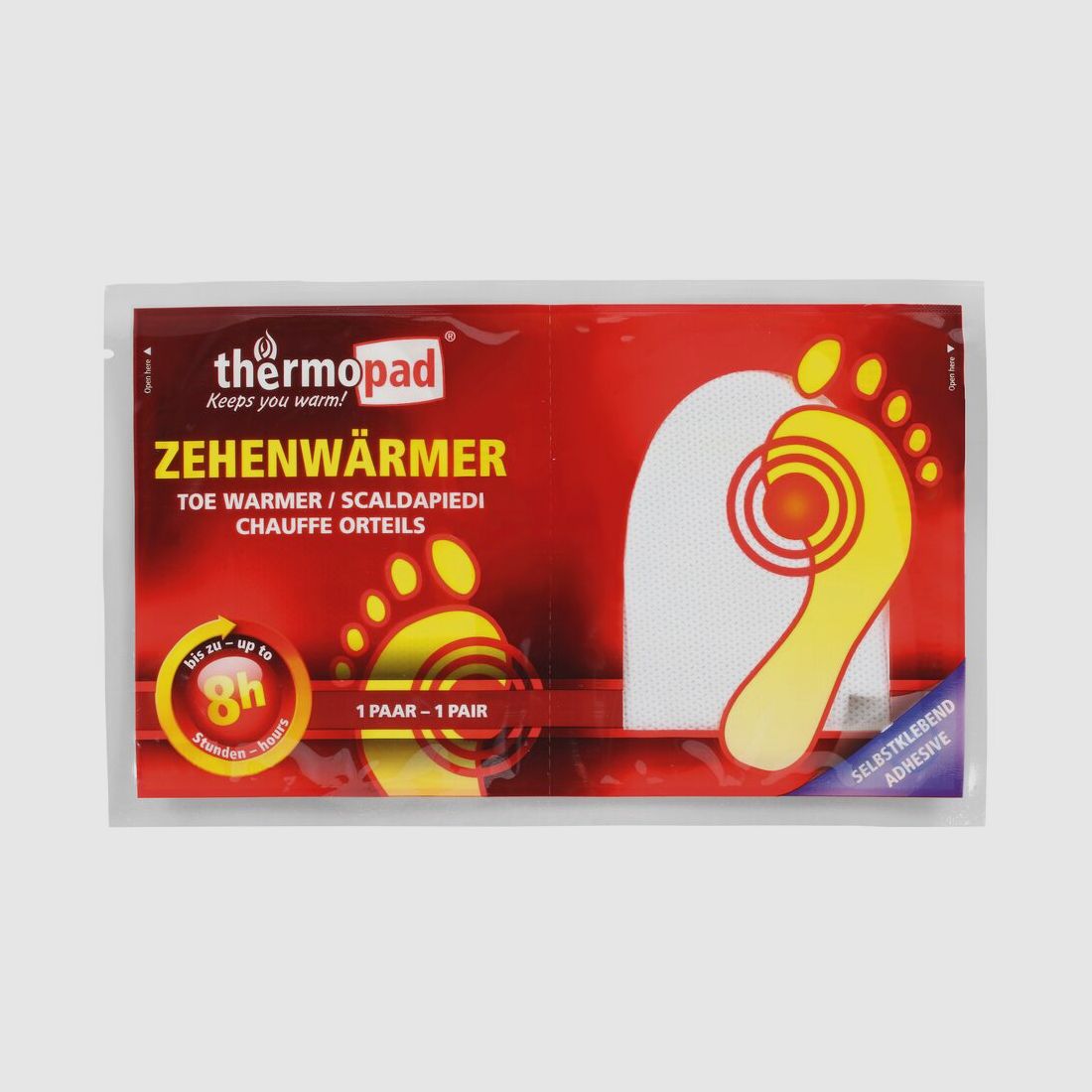 Thermopad Zehenwärmer