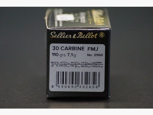 Sellier & Bellot .30 Carbine