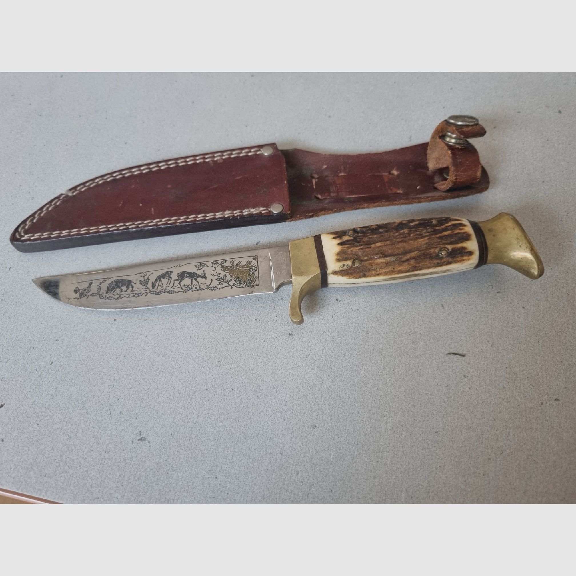 Jagdmesser  Anton Wingen  Solingen