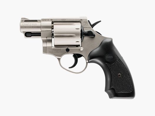Record Chief 2" Schreckschuss Revolver 9 mm R.K. vernickelt