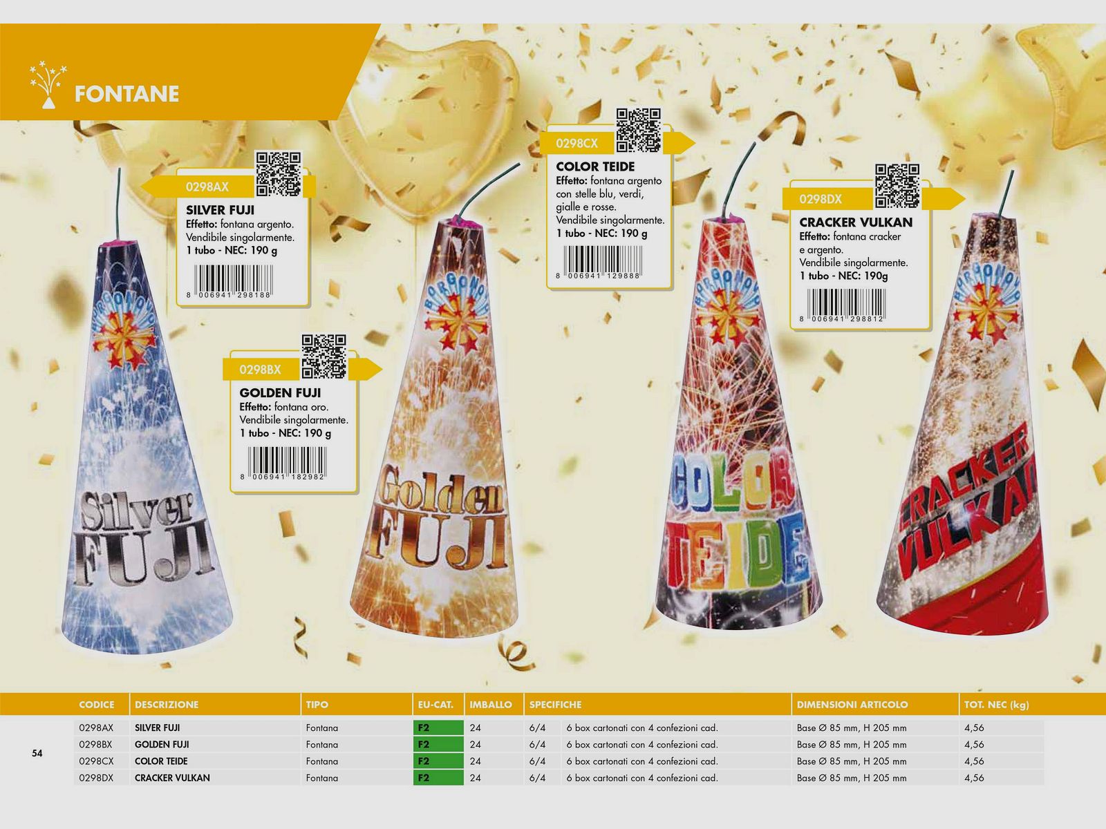 BORGONOVO – KATALOG KUNSTFEUERWERK, Bild 110 von 164