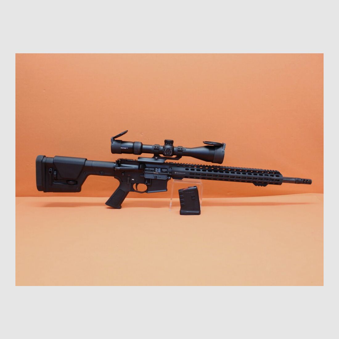 Schmeisser Ha.Büchse .223Rem Schmeisser AR15 LMR 18" wie DMR, System AR-15,VORTEX Diamondback Tactical 6-24x50