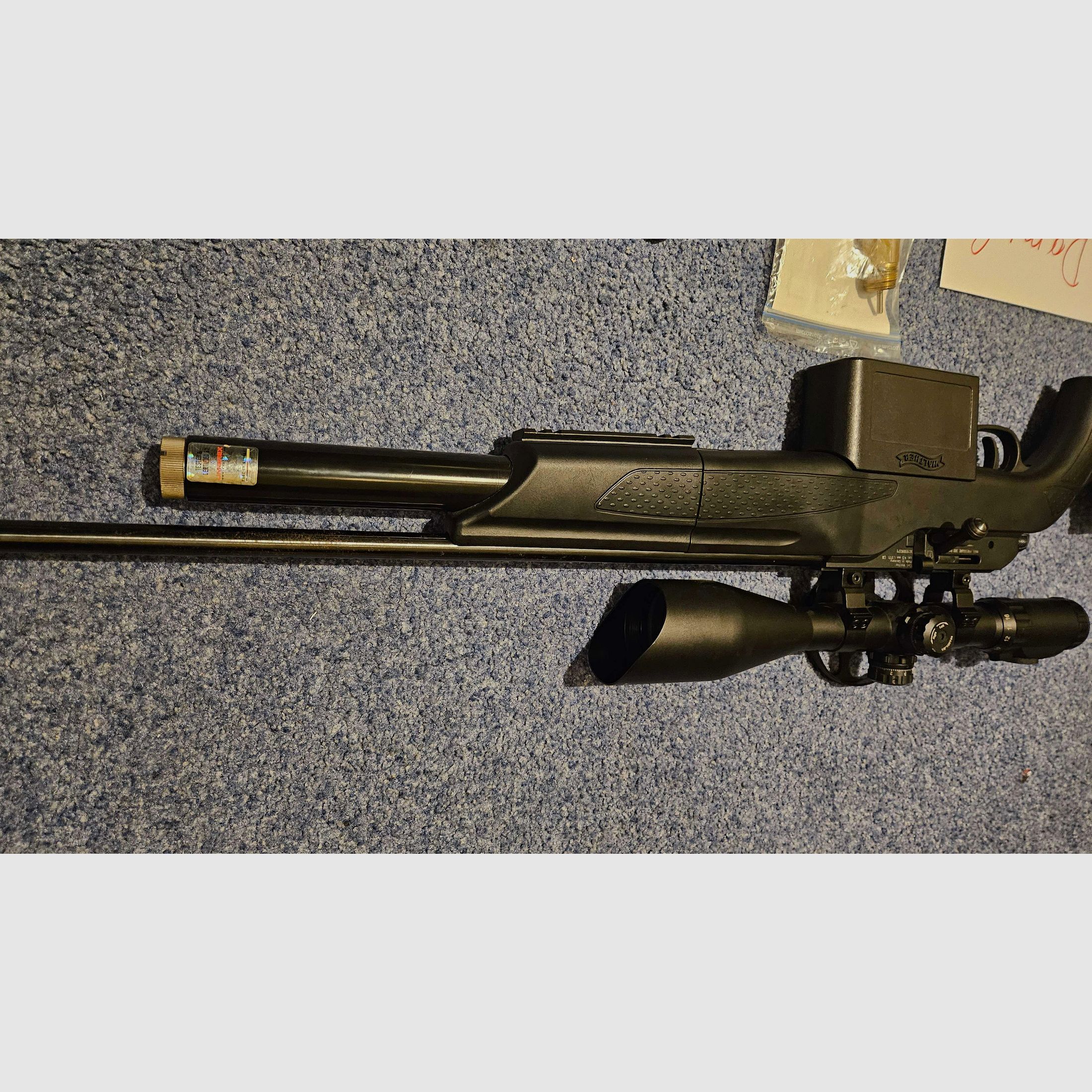 Set di fucile ad aria compressa Walther Dominator 1250FT per il tiro di campagna