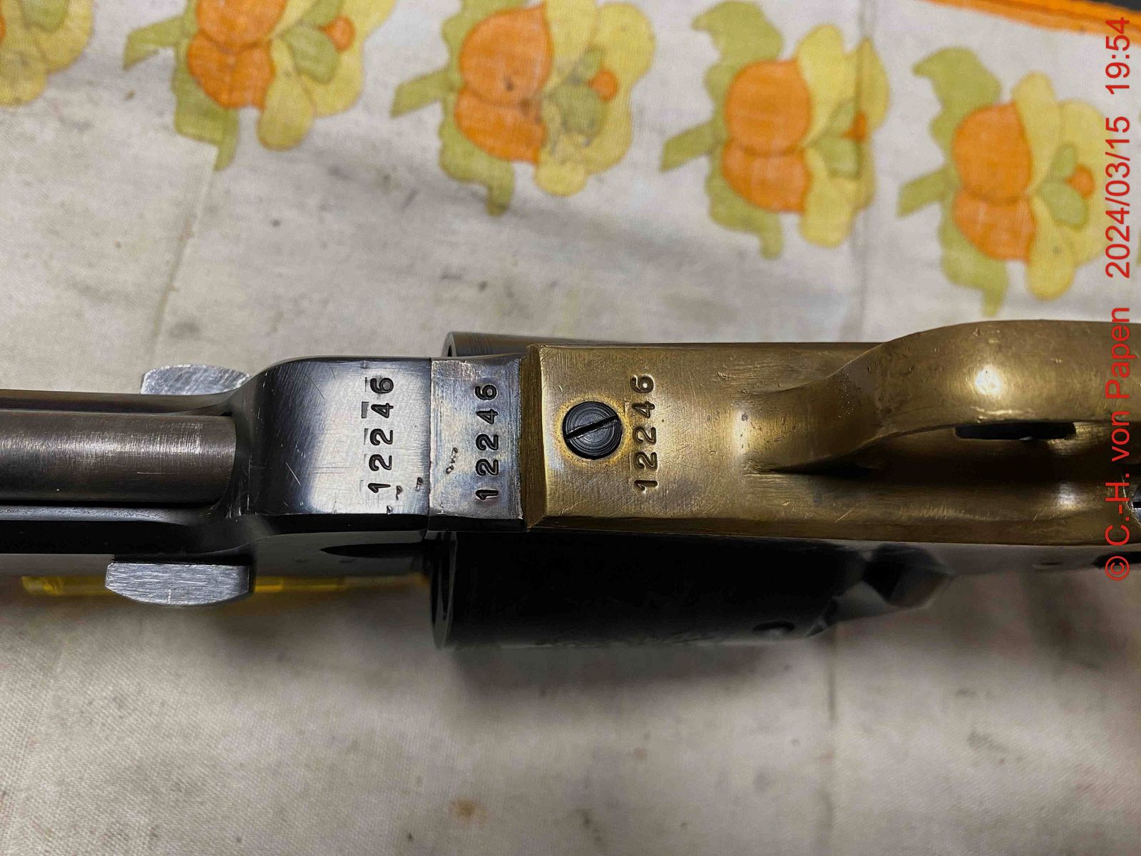 Armi San Marco Walker 1847 Colt Perkussionsrevolver .44