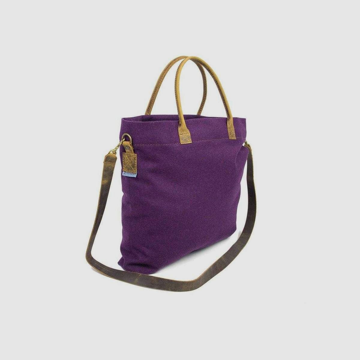 STEINKAUZ Loden shopper Geisshorn, Violet, image 1 sur 2