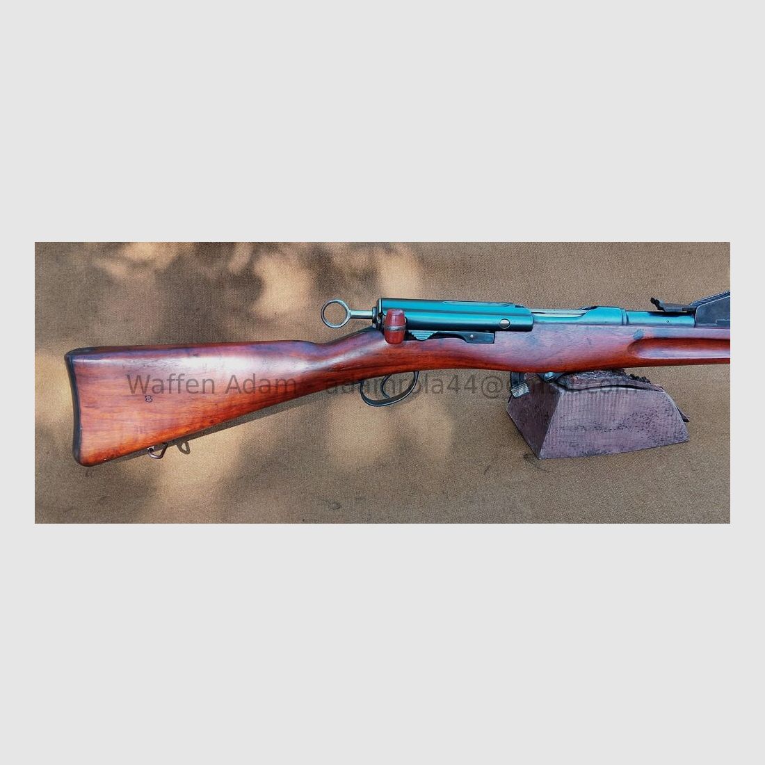 W+F, Fabrique fédérale d'armes de Berne 1889 Fusil à verrou Schmidt Rubin