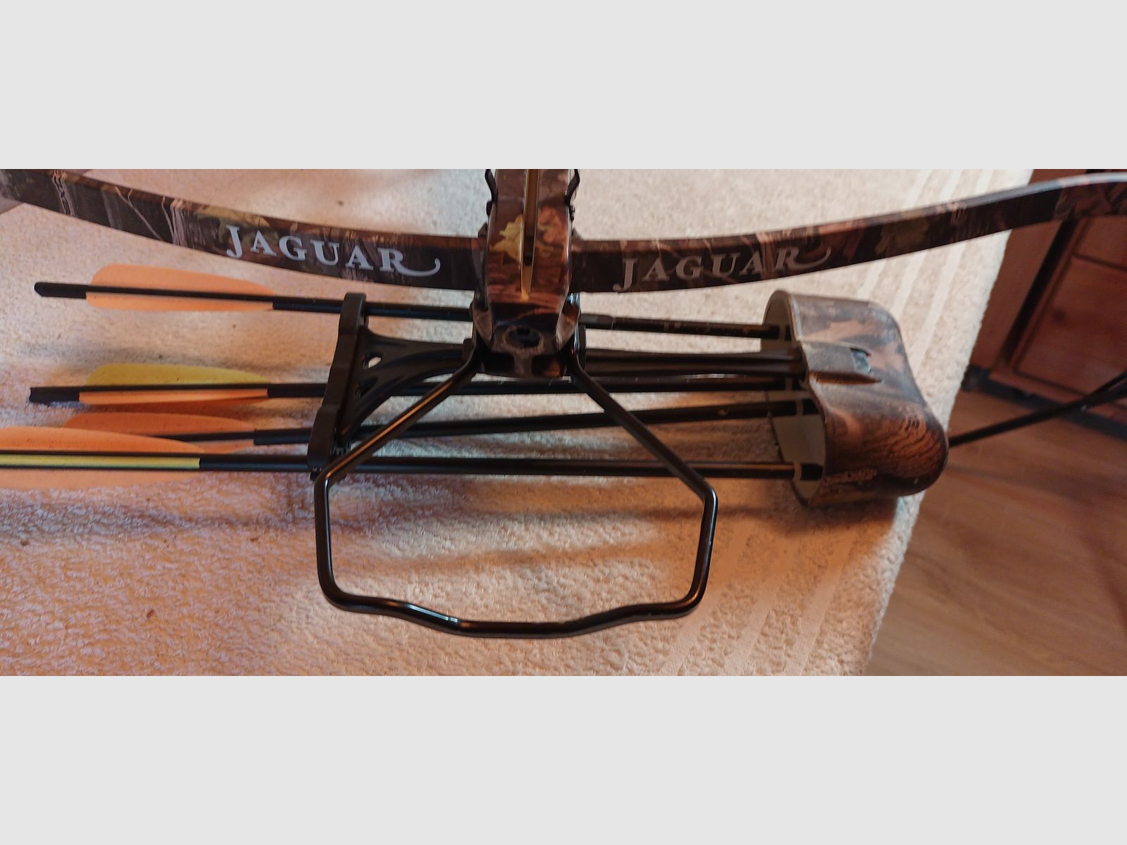 jaguar crossbow camo deluxe  175 lbs