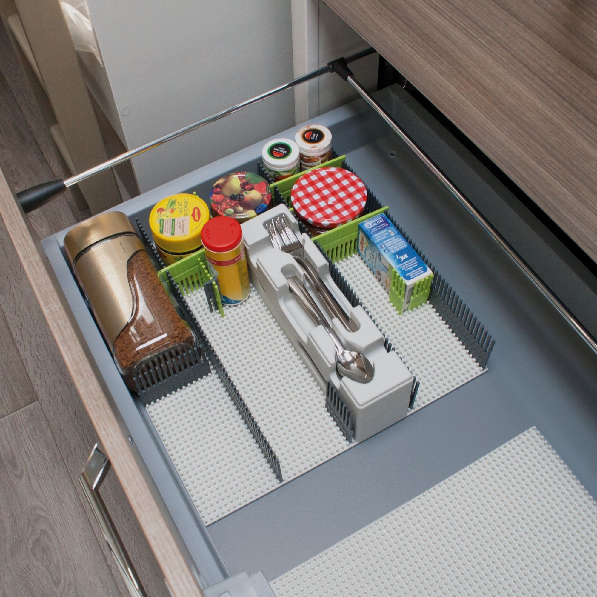 Nop plate for laying in cabinets and drawers, image 3 of 5
