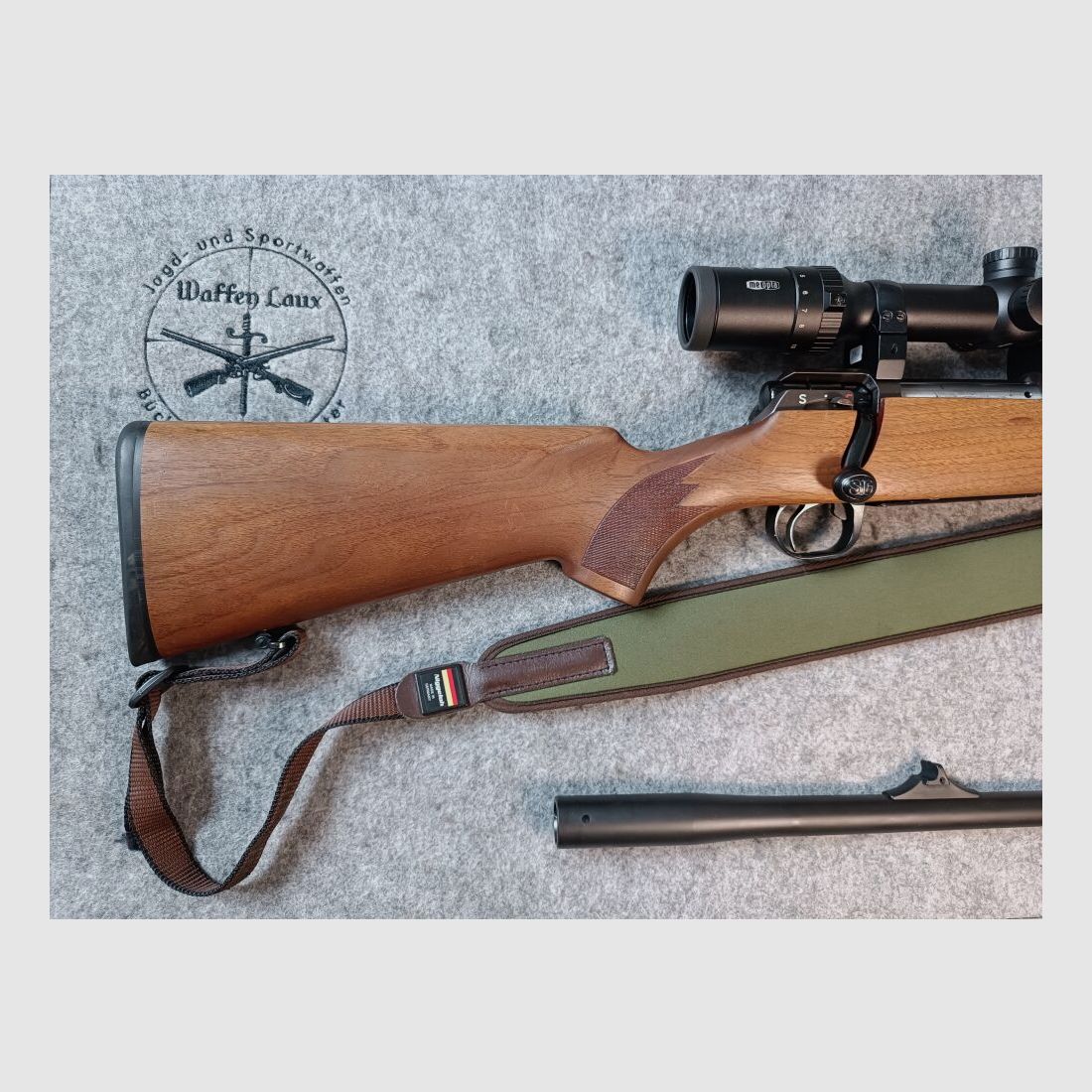 SIG Schweiz Mod. 98 AKAH mit Wechsellauf + SD Hausken + Meopta ZF