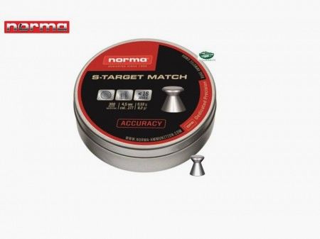 NORMA Geschosse S-Target Match Kal.4,50 0,53GR Packung 300