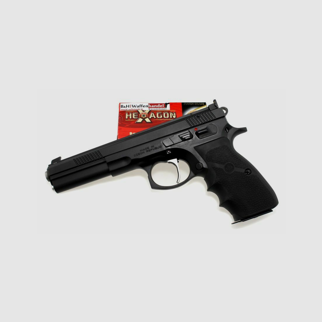 Waffen Oschatz CZ75 Sport II SA (Sport 2) SAO Abzug 6 Zoll Longslide Matchpistole