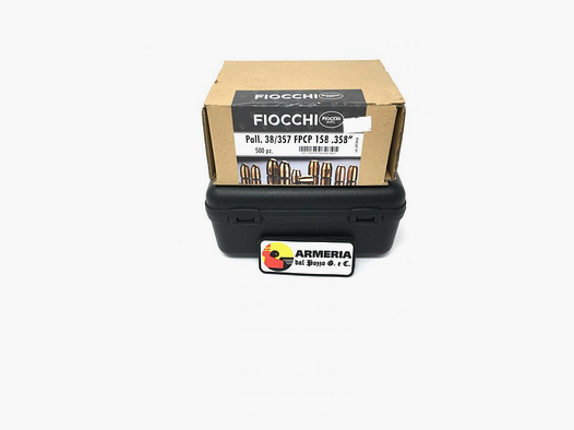 FIOCCHI PALLE 38/357 158 RAM.
