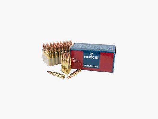 Amunicja Fiocchi FMJ .223 Rem 62gr