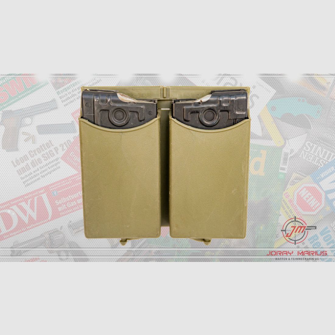 H&K G3 magazine .308 Win, 20-round (2 pieces with pouch)