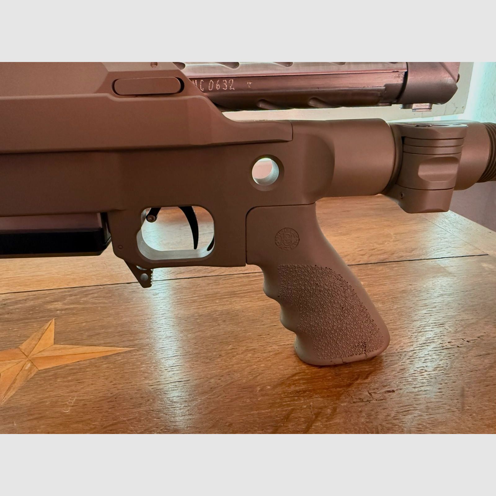 Rifle de repetición de precisión .300 Win. Mag. – Lothar Walther cañón de competición – Culata de aluminio STL-2 – Bipode Harris