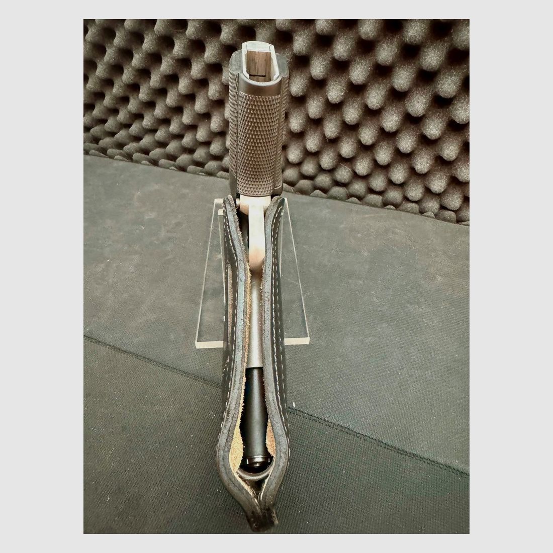 Brian C. Foster fondina da cintura, fondina a estrazione rapida, CZ75, 1911, pistole senza rail.