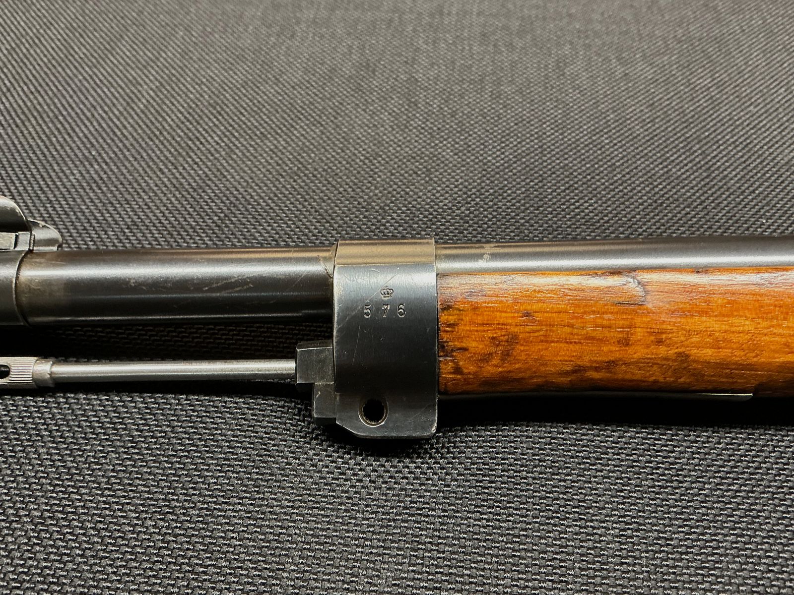 Zweden-Mauser Carl Gustafs Stads – productie 1908 – nummergelijk behalve de schoonmaakstok Art.-Nr.: 4576, afbeelding 17 van 19