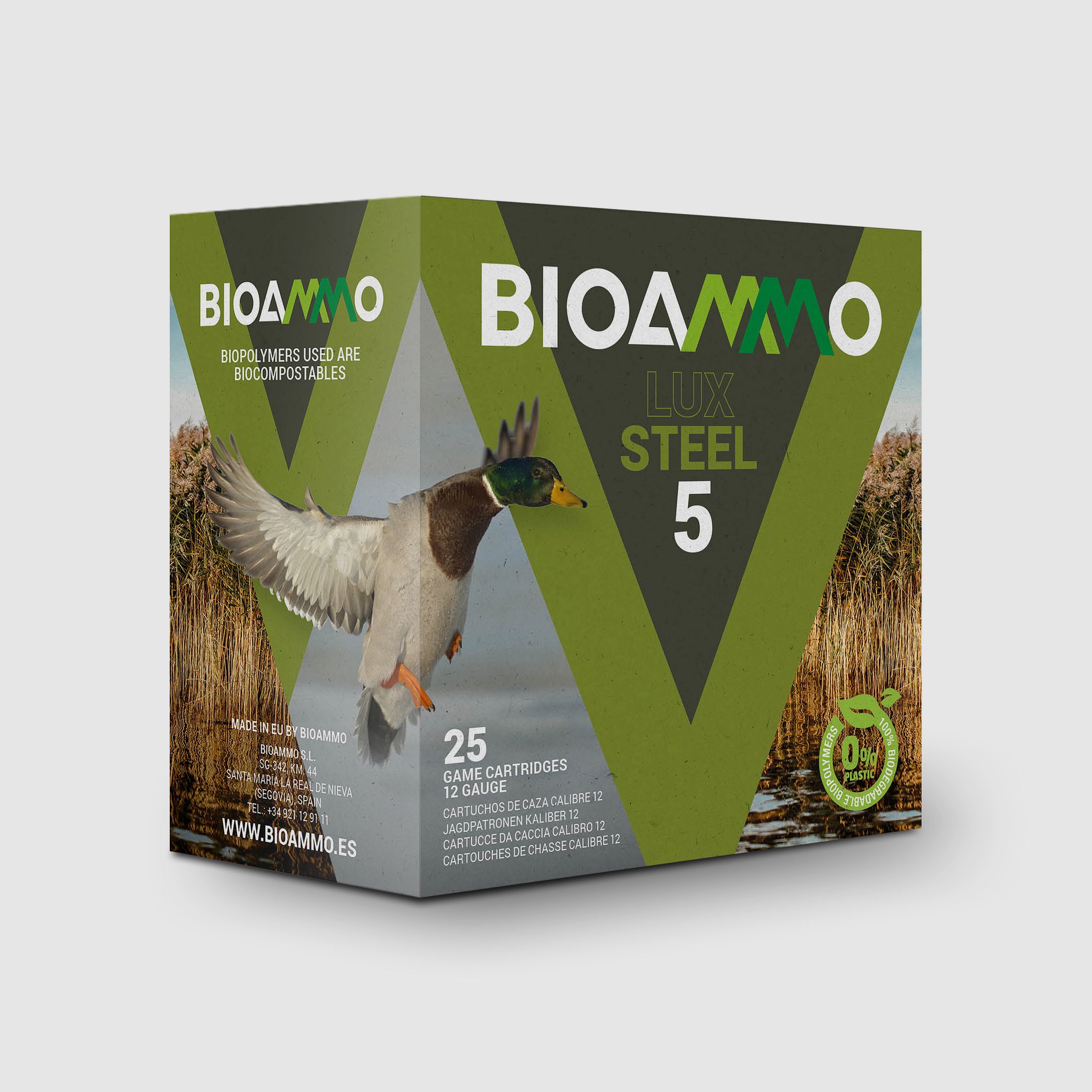 BioAmmo Lux Steel Kal. 12 32 g.