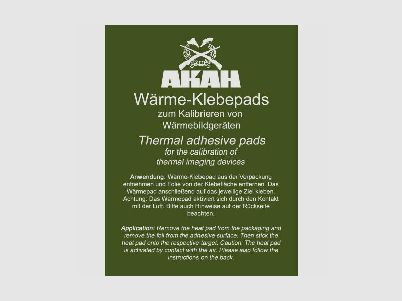 AKAH Wärmebild-Zielpads