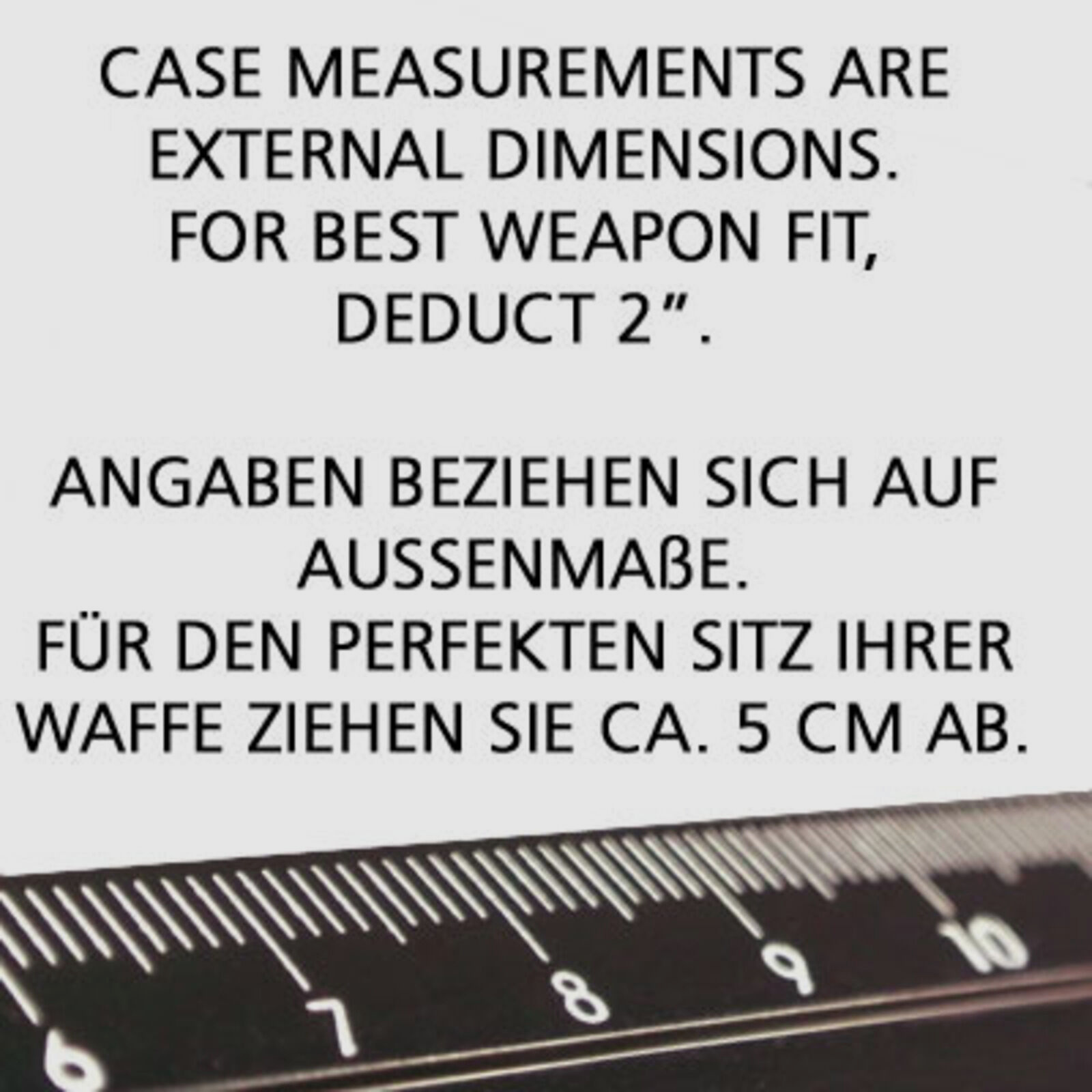 Bulldog Cases Gewehr Futteral Rifle 94cm Double Tac grün