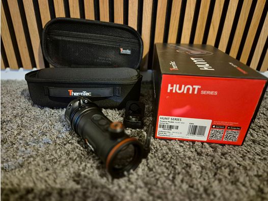 Thermtec Hunt 650 Clip On thermal imaging attachment including SmartClip adapter 56mm